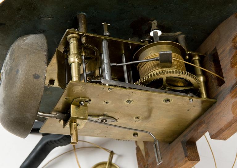 GOLVUR, av Nils Berg (urmakare i Stockholm 1751-94). Tidigt gustavianskt.