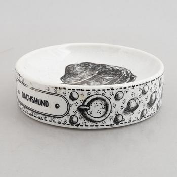 Piero Fornasetti, two ashtray, Milan, Italy.