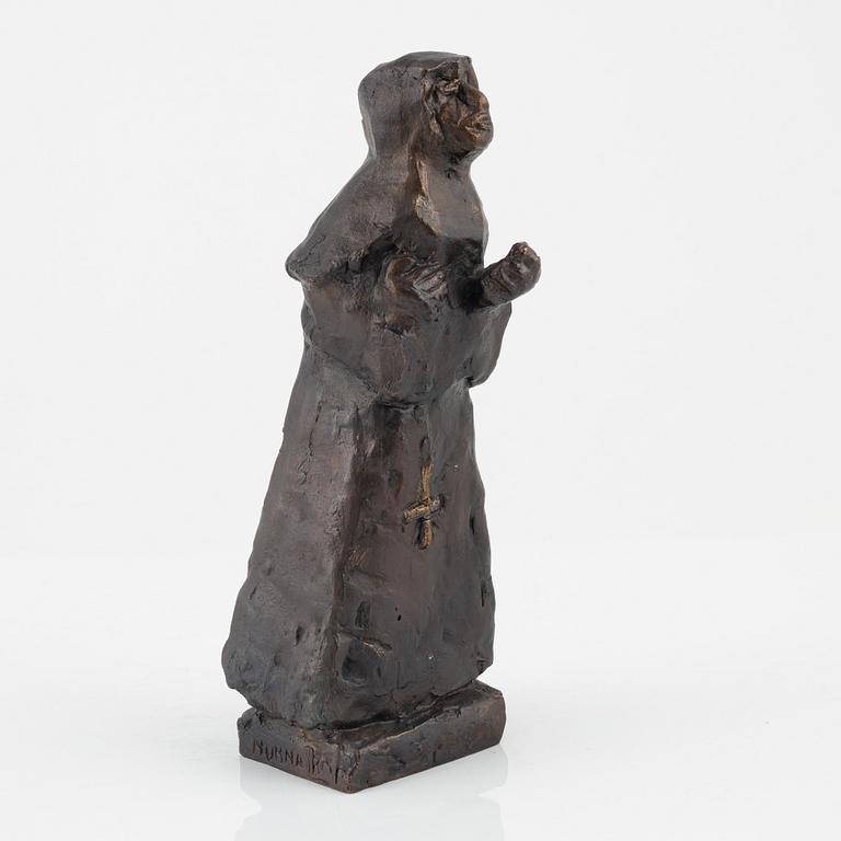 Bror Marklund, sculpture, signed, bronze, height 23 cm.