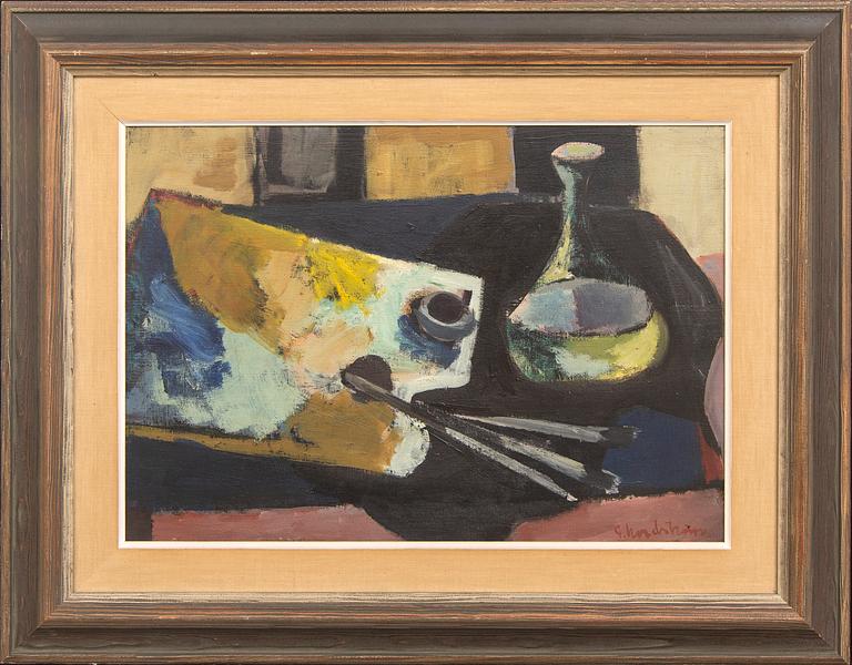 Gerhard Nordström, oil on canvas, signed.