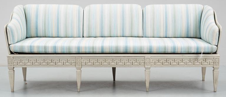 TRÅGSOFFA, gustaviansk, 1700-talets andra hälft.