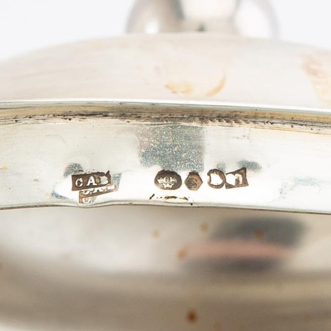Coffee service, 3 pieces, silver, GAB, Stockholm, 1918.