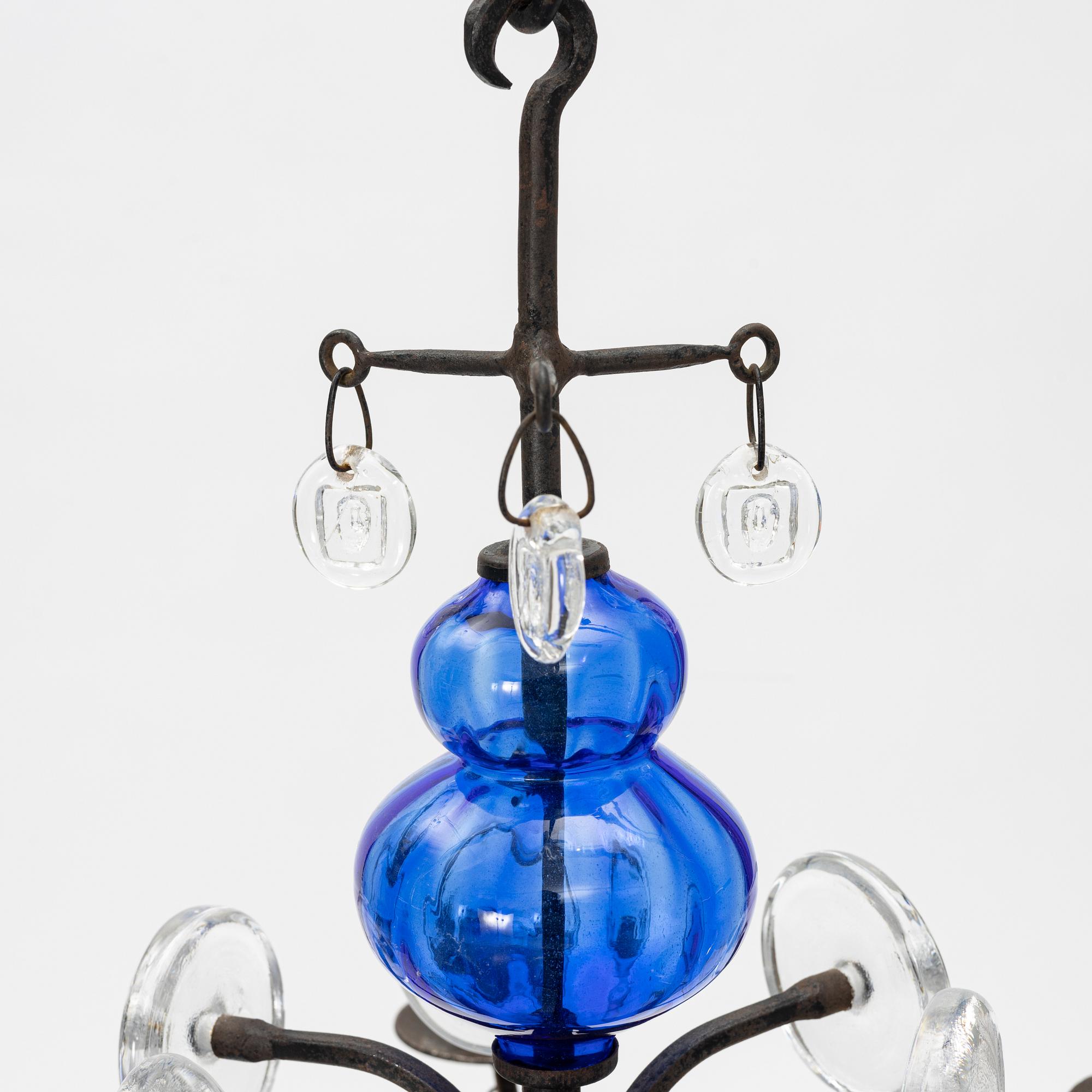 Erik Höglund, takkrona, Boda Smide, 1900-talets andra hälft.