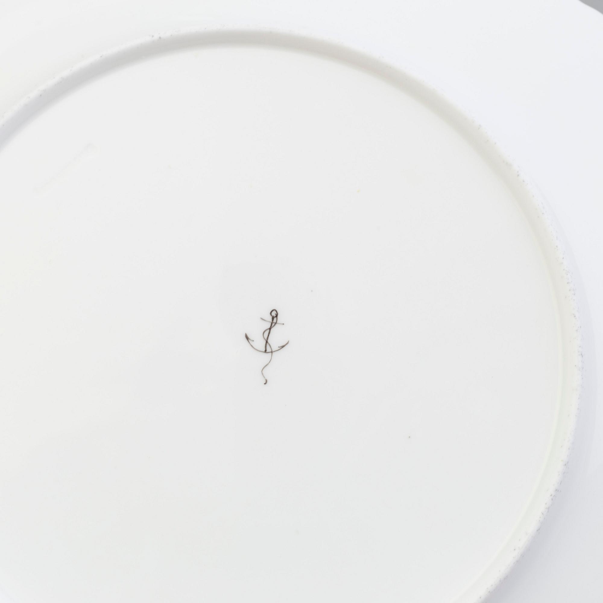 TALLRIKAR, 14 stycken, porslin, Gustavsberg, 1800-talets slut.