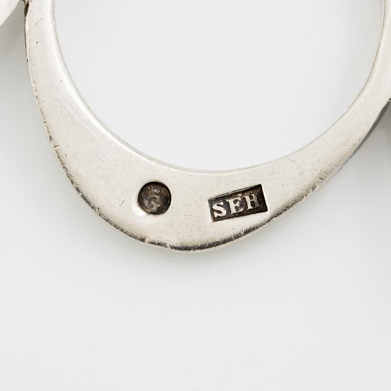 Sven-Erik Högberg, a hairpin, sterling silver, Gothenburg 1977.