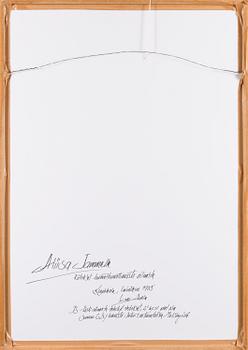 TELLO ANTTILA, print, 2 pieces, signed and dated -84.