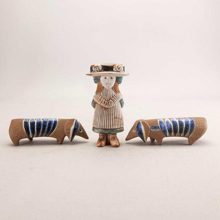 Lisa Larson, a set of three figurines.