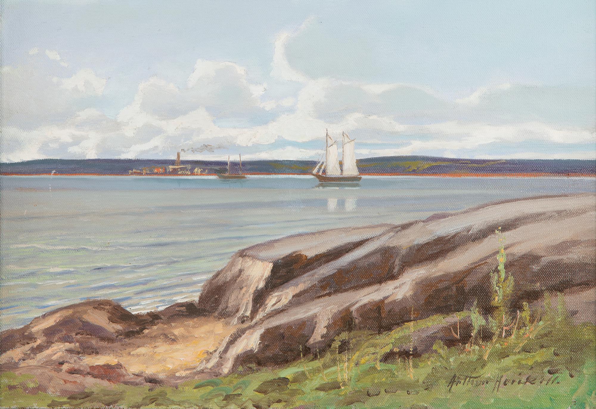 Arthur Heickell, Motif from Luonnonmaa near Naantali.