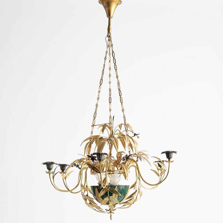 An early 20th century chandelier.