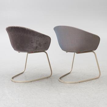 Armchairs, 3+1, Arper, Italy.