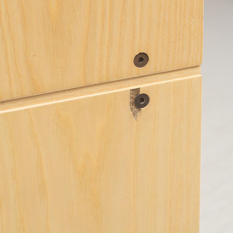 Titti Fabian, an oak veneered sideboard or book case, "Book", The Ideal Form Team, Italy.