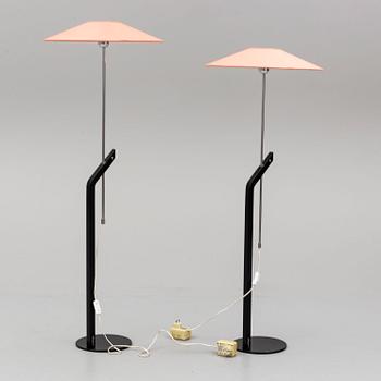 LARS BESSFELT, a pair of 'Hockey' floor lamps, Ateljé Lyktan, Åhus. Model designed 1986.