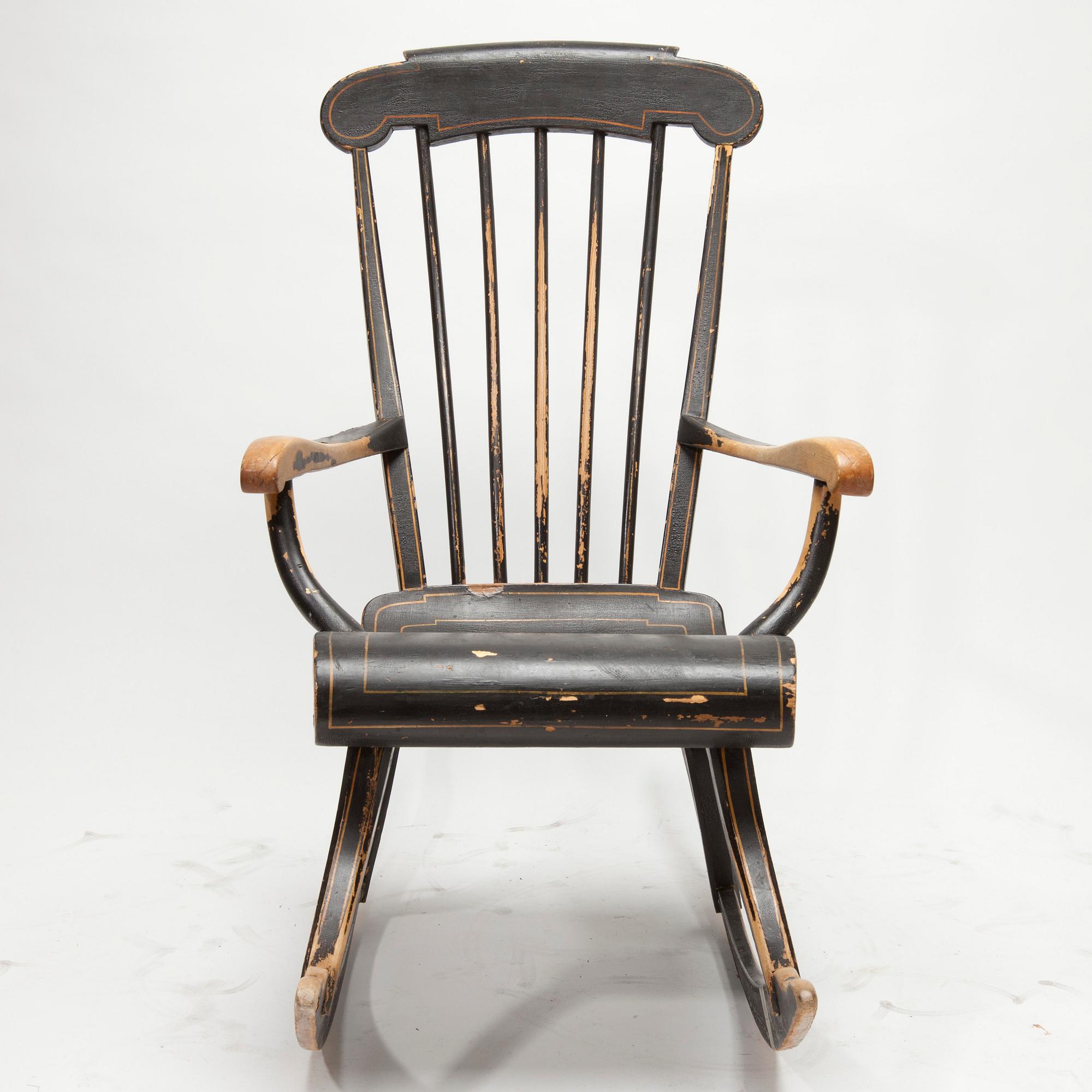 GUNGSTOL, barnstorlek, 1800-talets slut.