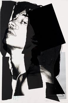 56. Andy Warhol, "Mick Jagger".