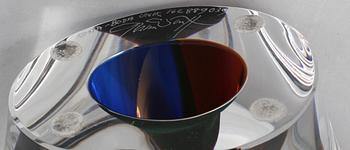 GÖRAN WÄRFF, glas, objekt, Kosta Boda, unik, signerad.