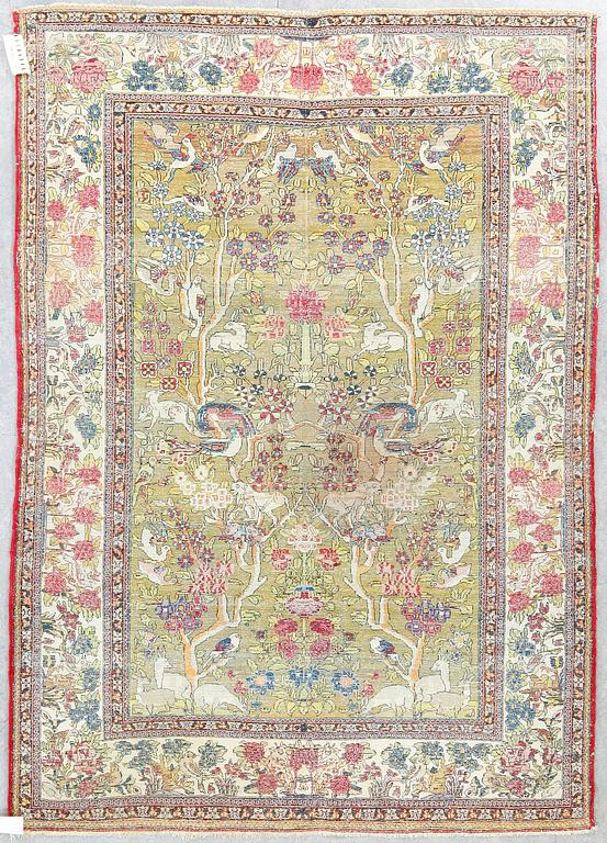 MATTA, semiantik Isfahan figural,, ca 200x135 cm.
