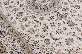 Matto, Nain part silk sk 9LAA,   342 x 255 cm.