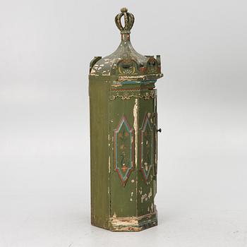 Corner cabinet, likely 18th century.