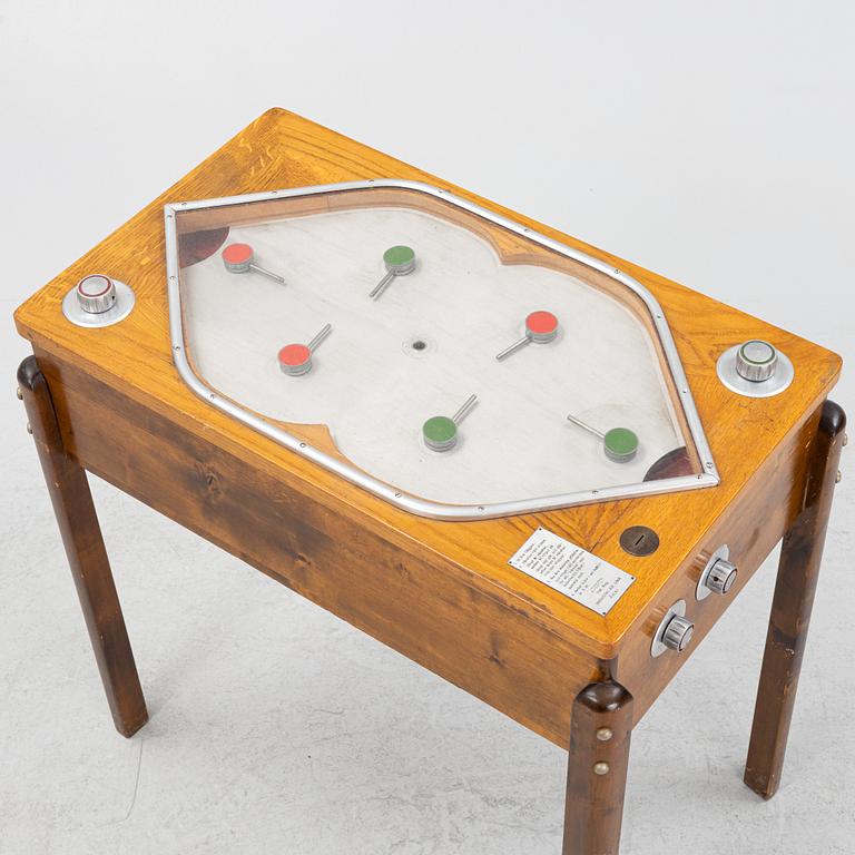 Pinball machine, Industri AB UMA, Åmål, 1950s/60s.