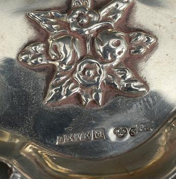 PARTI SILVER, 10 delar, bla Osmanska riket, 1800-1900-tal. Tot vik ca 245 gram.