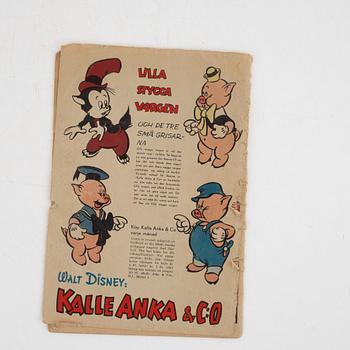 Comic book, "Kalle Anka & Co" No. 1, 1949.