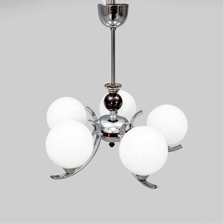 Taklampa, funkis, 1930-tal.