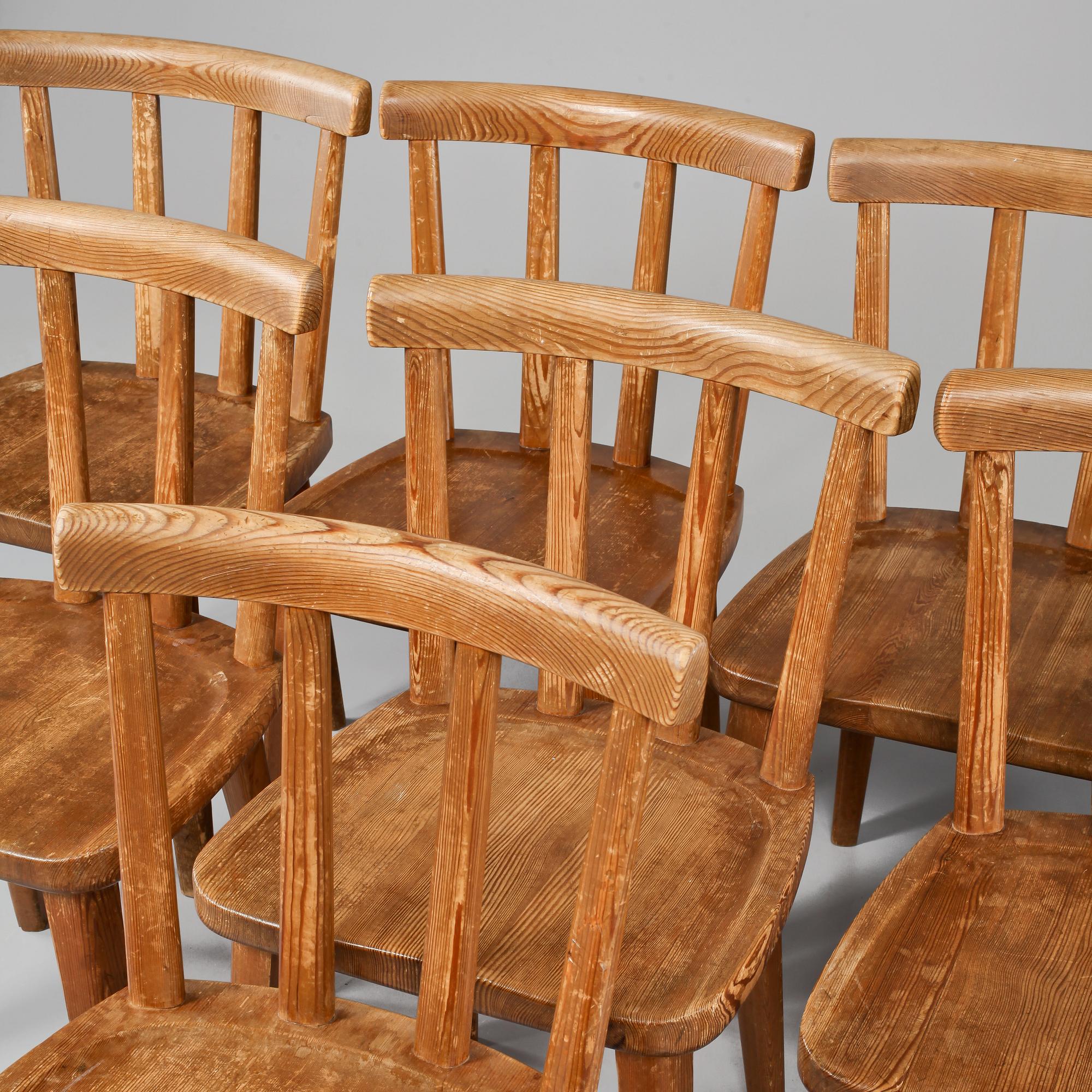 STOLAR, 8 st, "Utö", Axel Einar Hjorth för A/B Nordiska kompaniet.