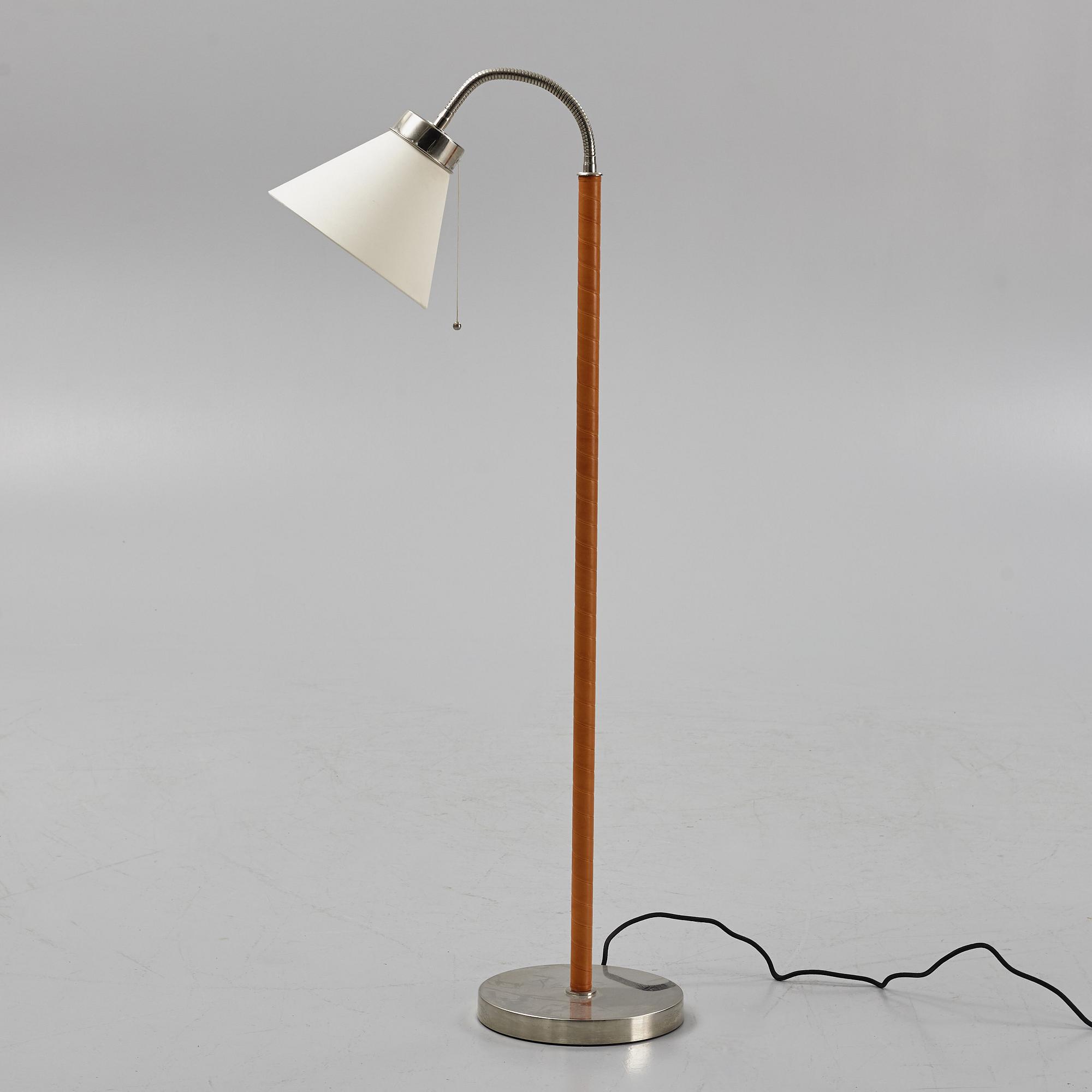 Josef Frank, golvlampa, modell 1838 'Spirallampan' , Firma Svenskt Tenn.