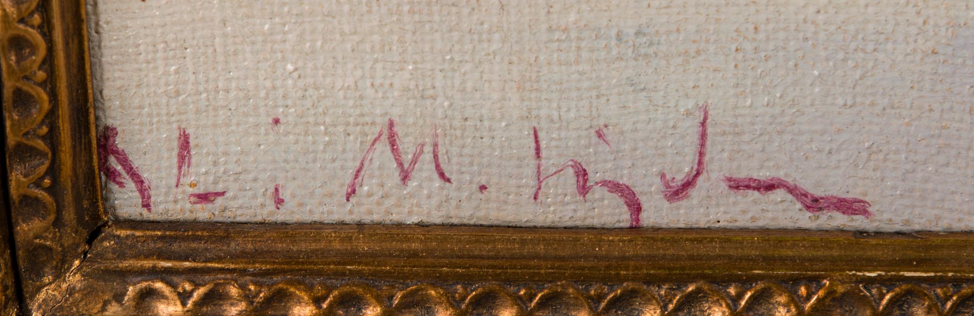 ALI MUNSTERHJELM, oil on canvas, signed.