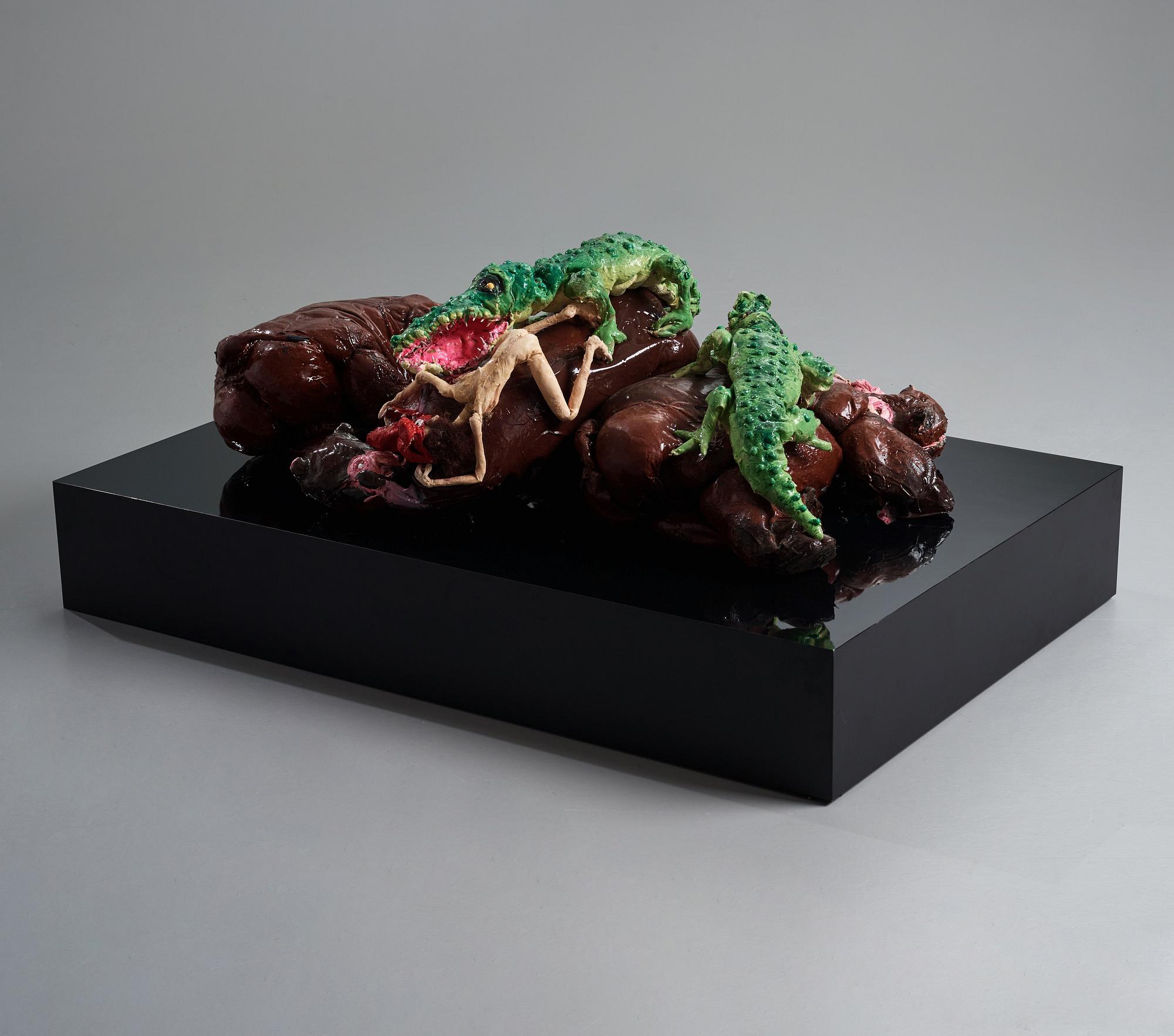 Nathalie Djurberg & Hans Berg, "Hippos and Crocodiles" från "I am a Wild Animal".