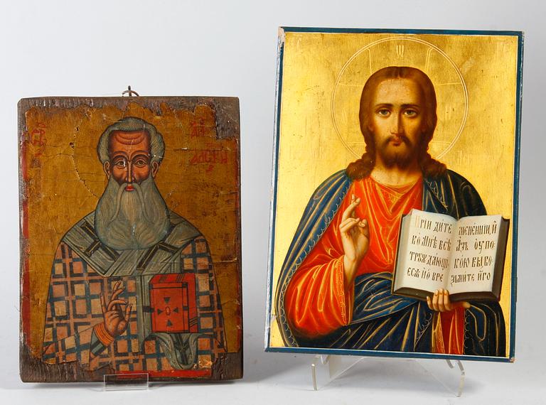 IKONER, 2 st, Ryssland.