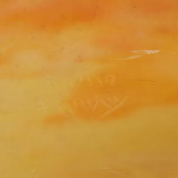 Daum Frères, taklampa, Art Nouveau, Nancy, Frankrike, 1910-tal.