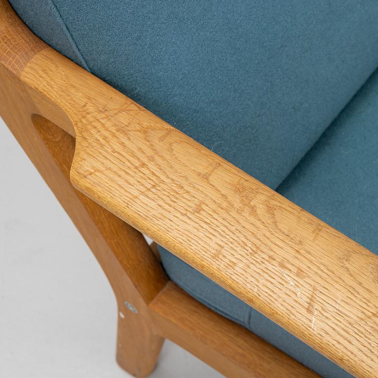 Hans J Wegner, fåtöljer, ett par, "GE-265", Getama, Gedsted, Danmark.