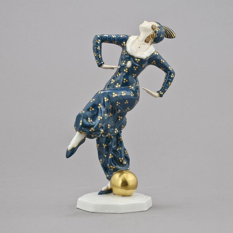 FIGURIN, porslin, Hutschenreuther, 1900-talets första hälft.