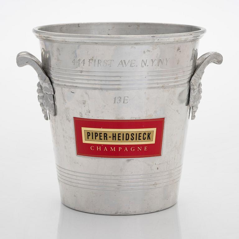 A late 20th-century champagne coolers.