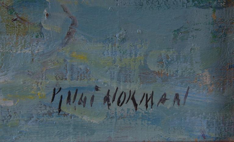 NORMAN, KNUT. Olja på duk, sign.