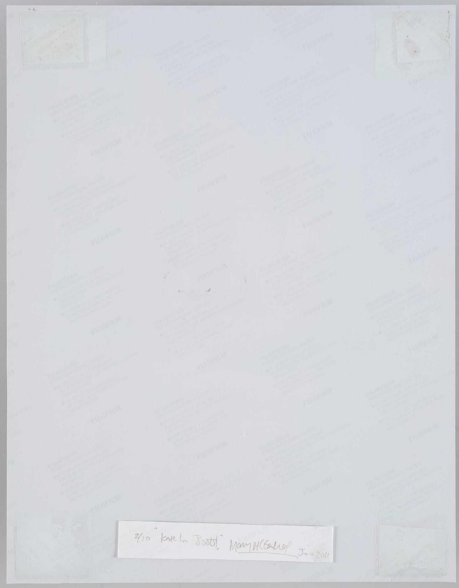 Mary McCartney, "Kate in Boots", 2004.