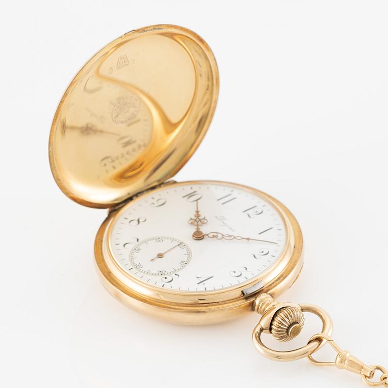 Longines, fickur, savonett, 49 mm.