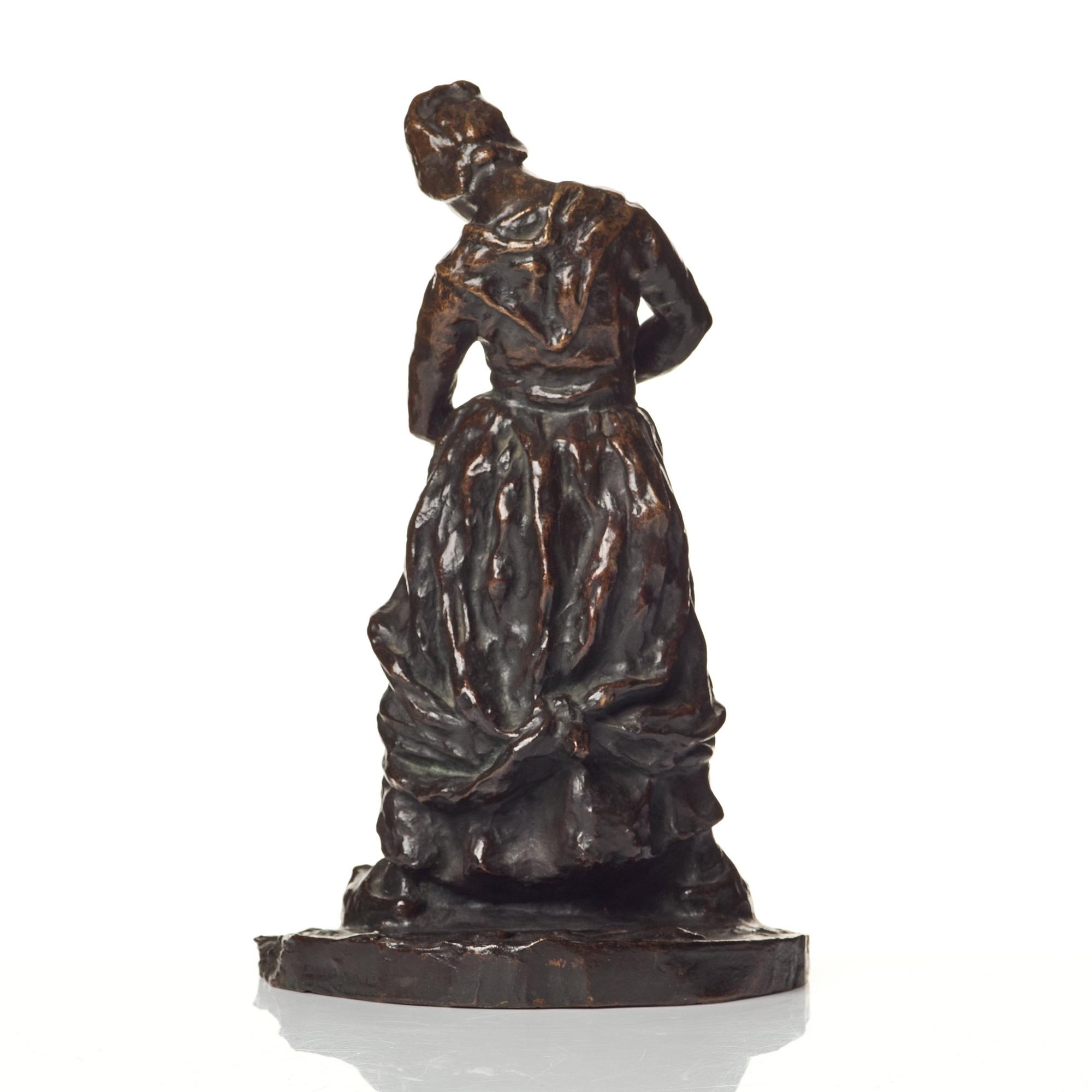 Carl Milles, Kvinna som kärnar smör.