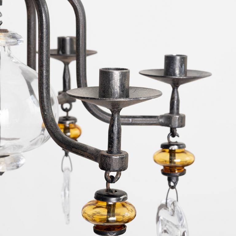 Erik Höglund, ljuskrona, Boda Smide.