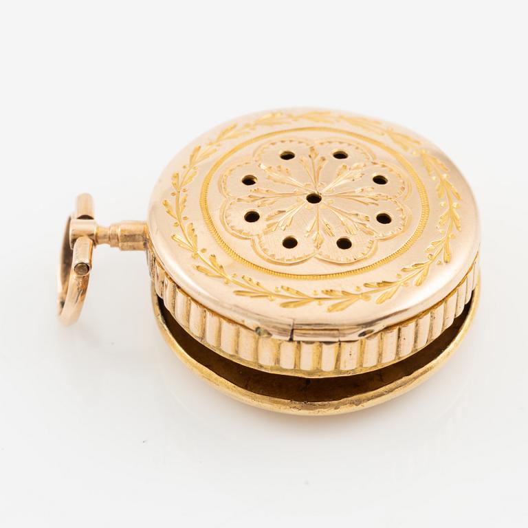 Medaljong, 18K guld.