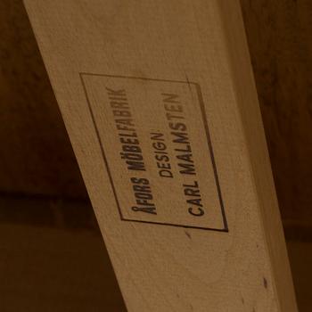 CARL MALMSTEN, matbord, tre iläggsskivor, "Ambassadör", för Åfors Möbelfabrik, 1900-talets andra hälft.