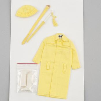 Clothing sets, Barbie, 4 pcs, including "Barbie Friday Night, 0979" & "Barbie Cinderella, 872", Mattel, 1960s.