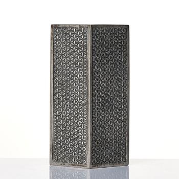 Firma Svenskt Tenn, a pewter vase/pen stand, model "A 2265", Firma Svenskt Tenn, Stockholm 1936.