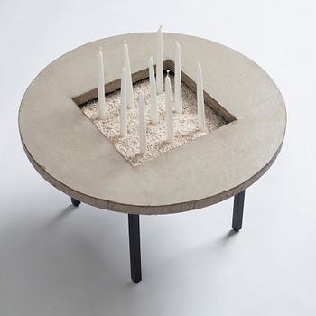 Jonas Bohlin, a 'Concrete Jungle' table, ed. 27/100, Källemo, post 2007.