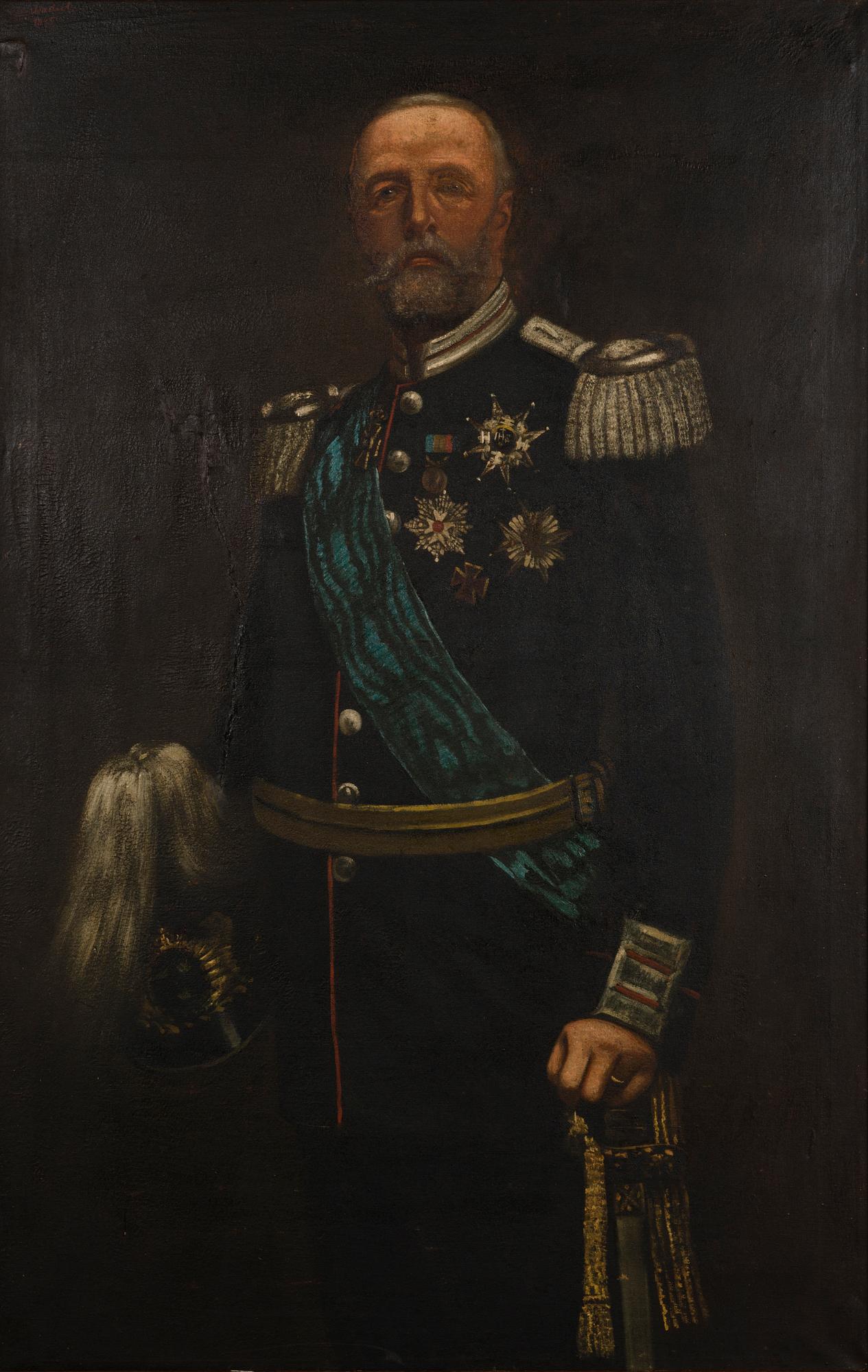 CARL GABRIEL WADELL, oil on canvas, signed and dated 1895.