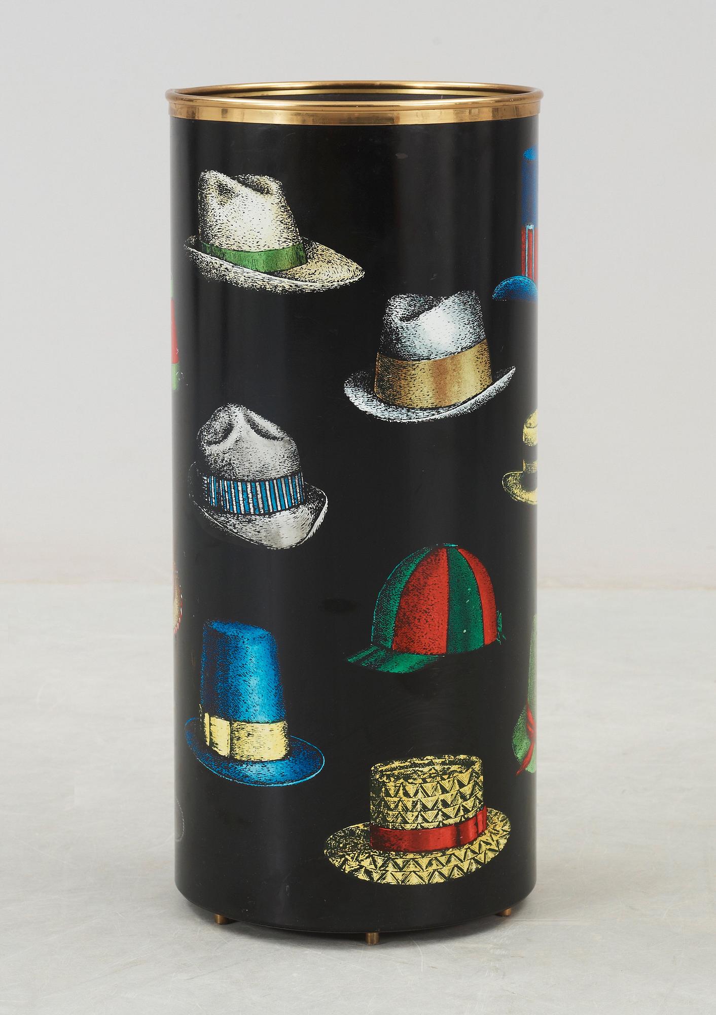 A Piero Fornasetti umbrella stand, Milano, Italy.