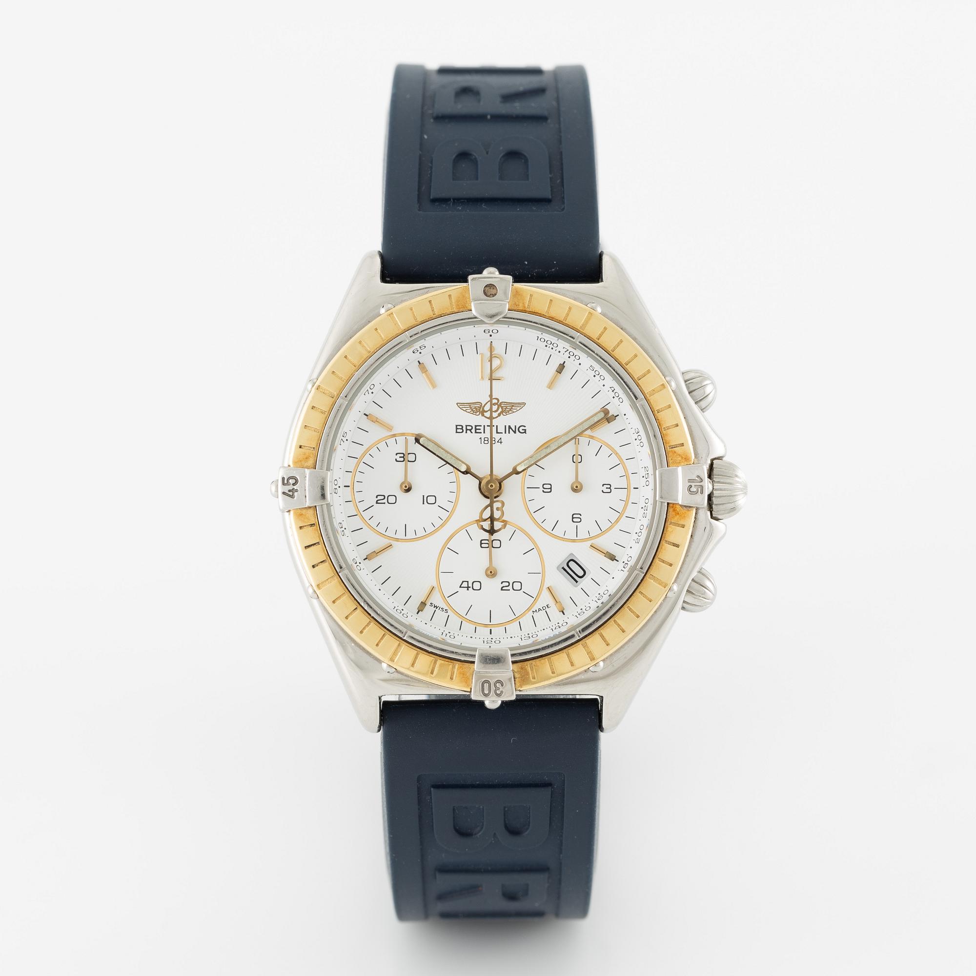 Breitling, Chrono Sextant, chronograph, wristwatch, 36 mm.