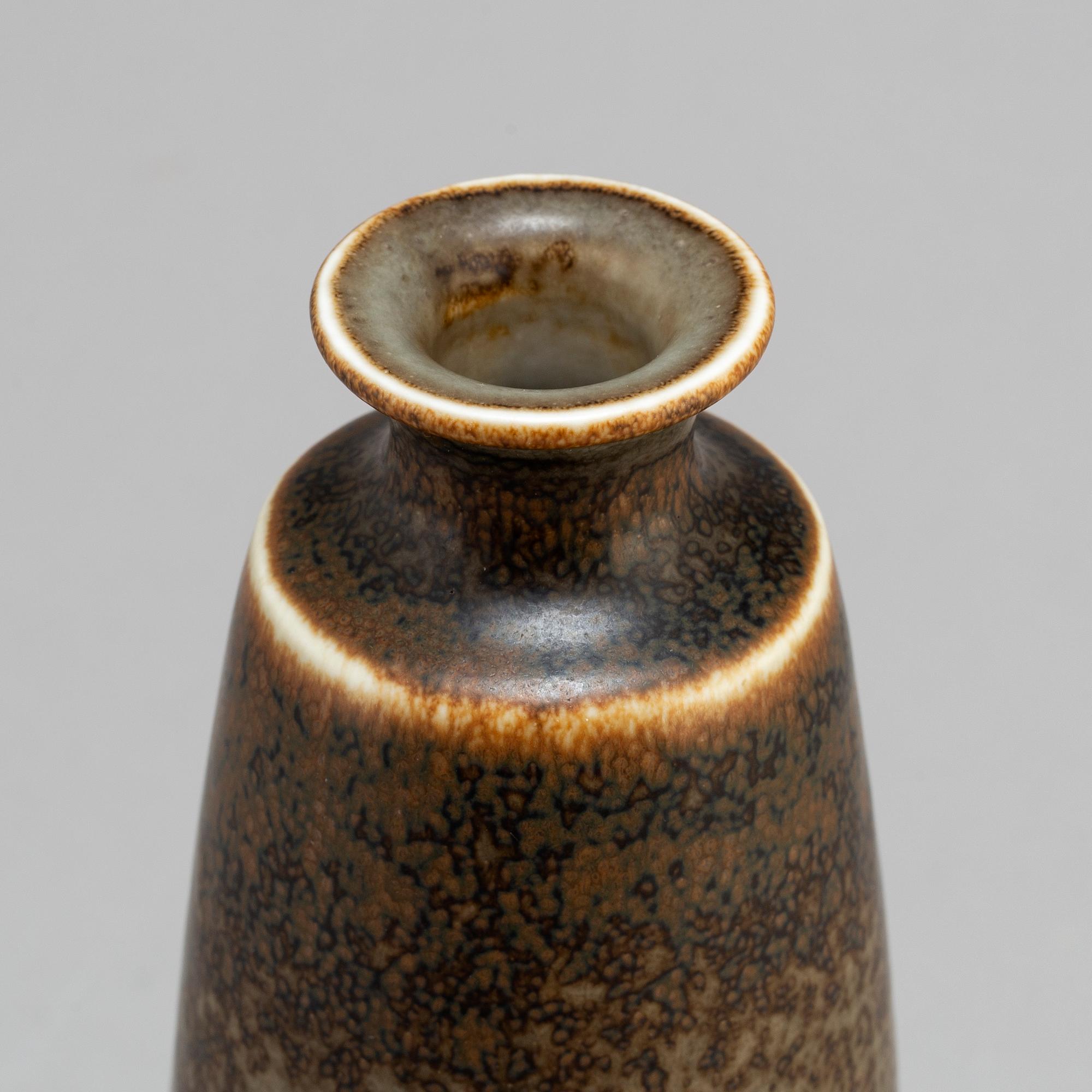 A stoneware vase by Carl Harry Stålhane, Rörstrand.