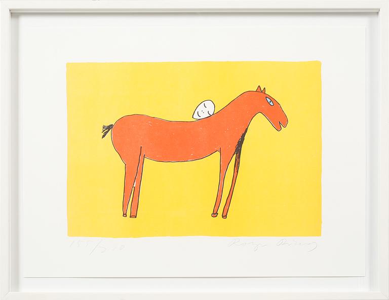 ROGER RISBERG, litografi, signerad och numrerad 155/210.